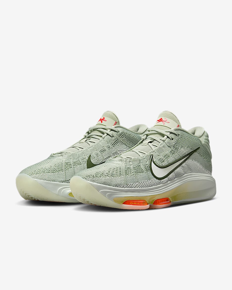 Nike G.T. Hustle 3 Basketball Shoes Green Sustainable Materials